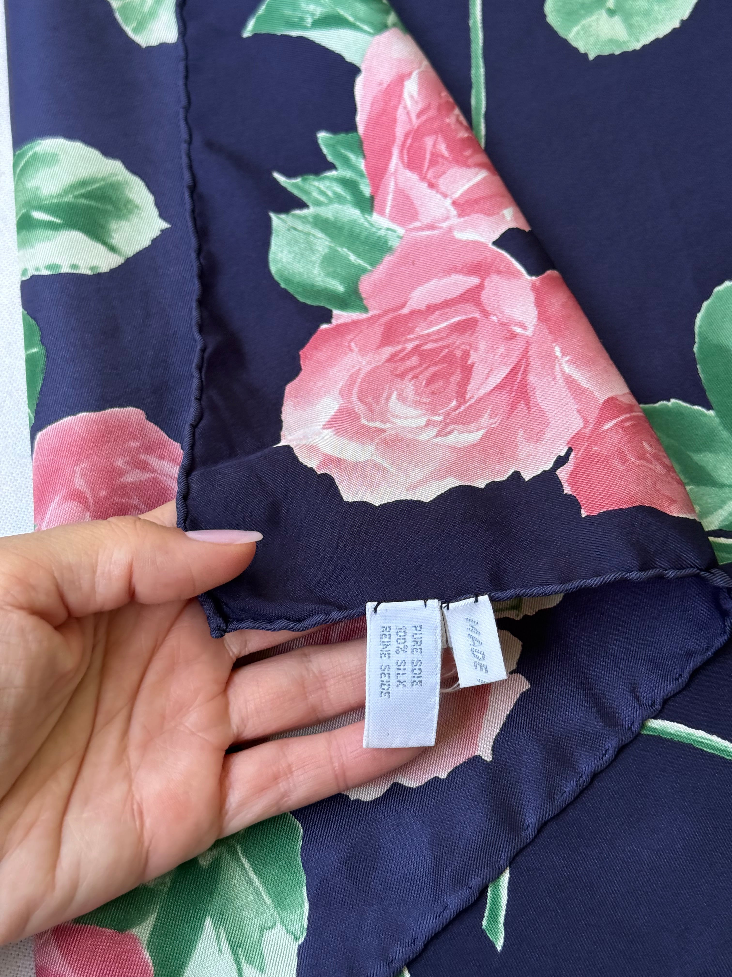 Christian Dior Scarf – Floral Patterns