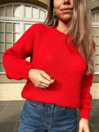 Anna Red Sweater