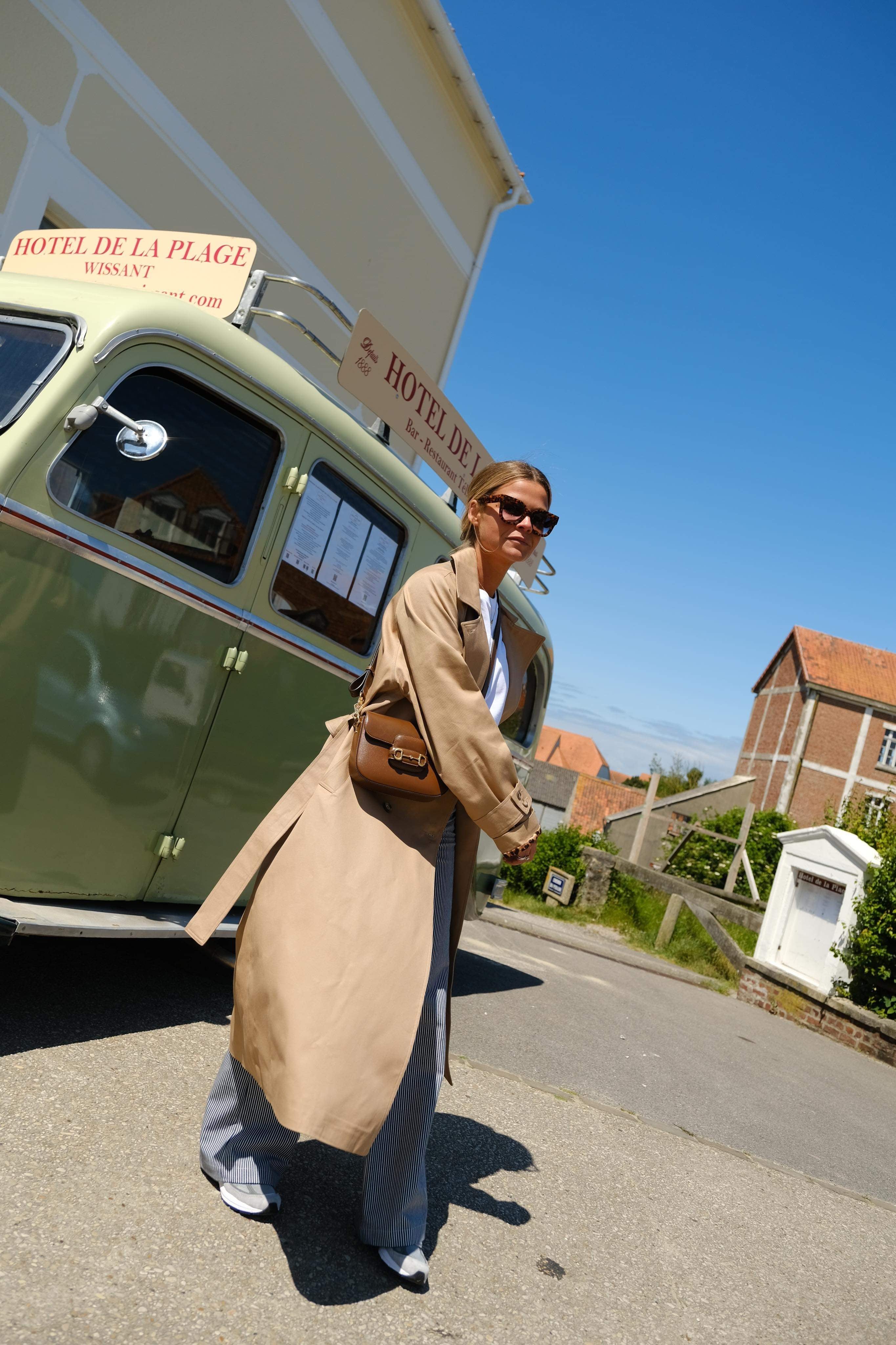 Trench Paul Beige/Leopardo