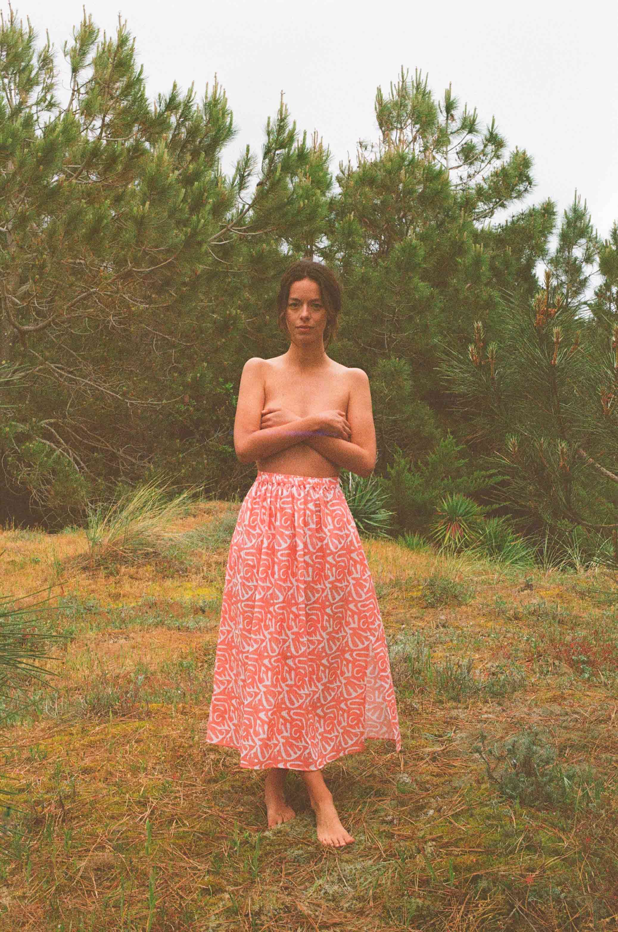 Cécilia Organic Pink Skirt