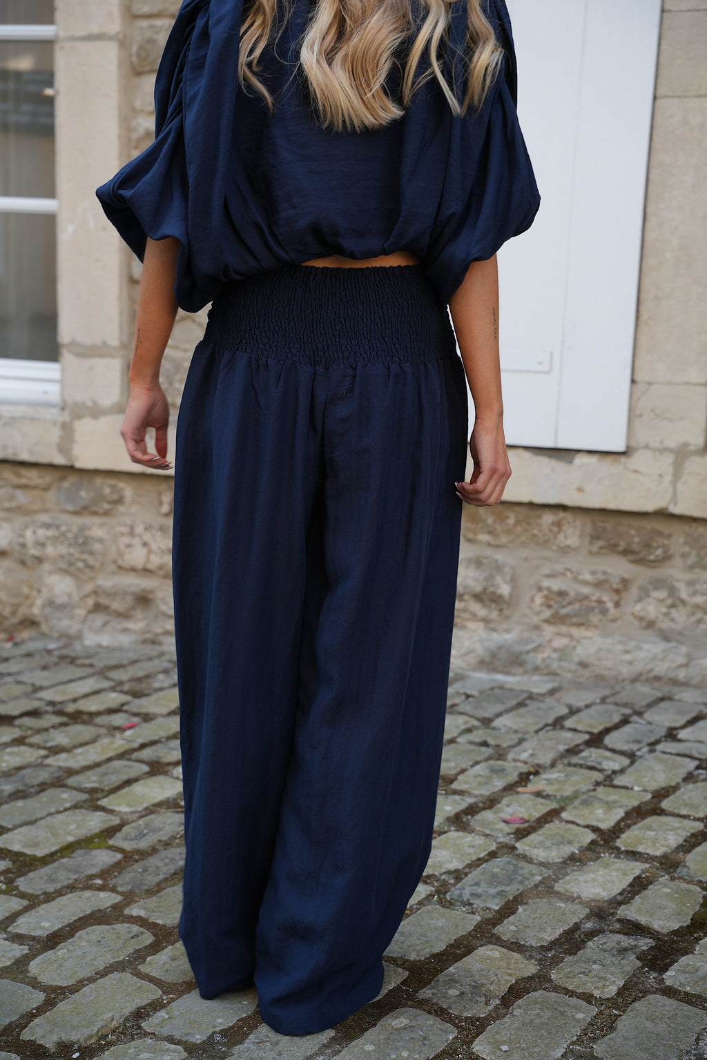 Pantalones rectos Maiane - Azul marino
