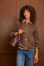 Gilet Capucine - Marron