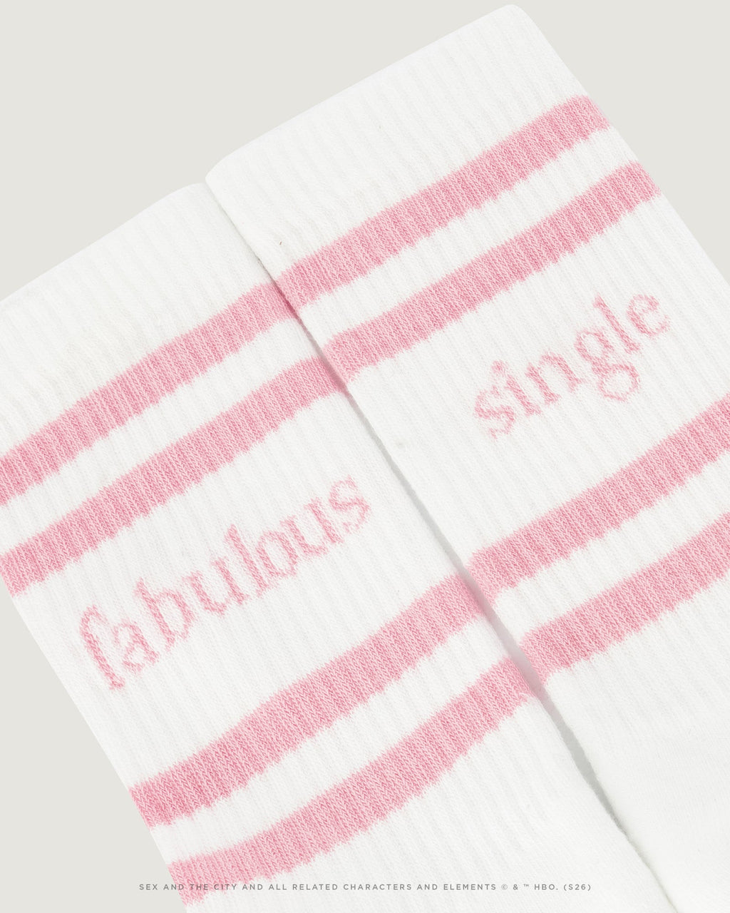 Calcetines «Single And Fabulous» Satc X Mlb Gasnier