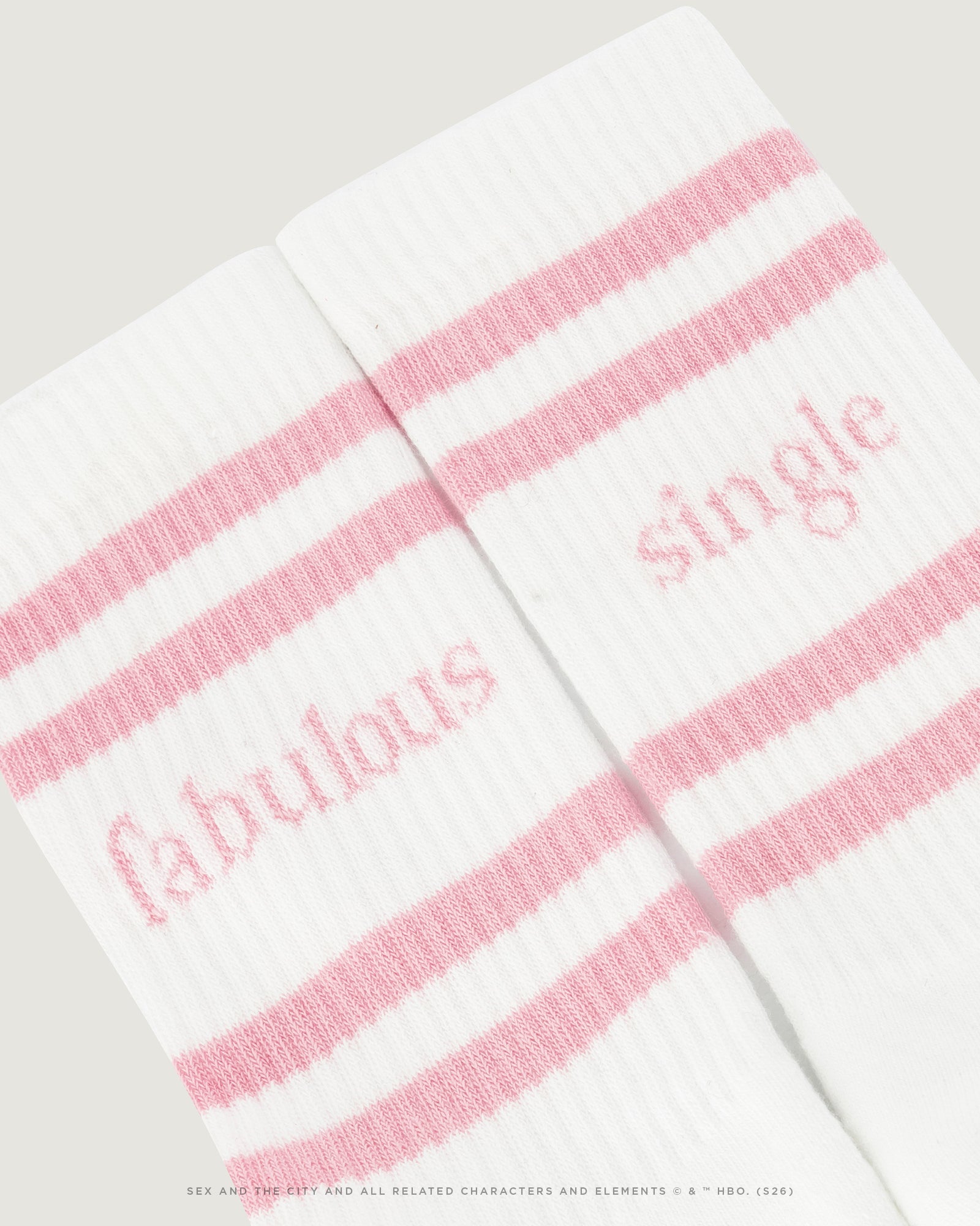 Calcetines «Single And Fabulous» Satc X Mlb Gasnier