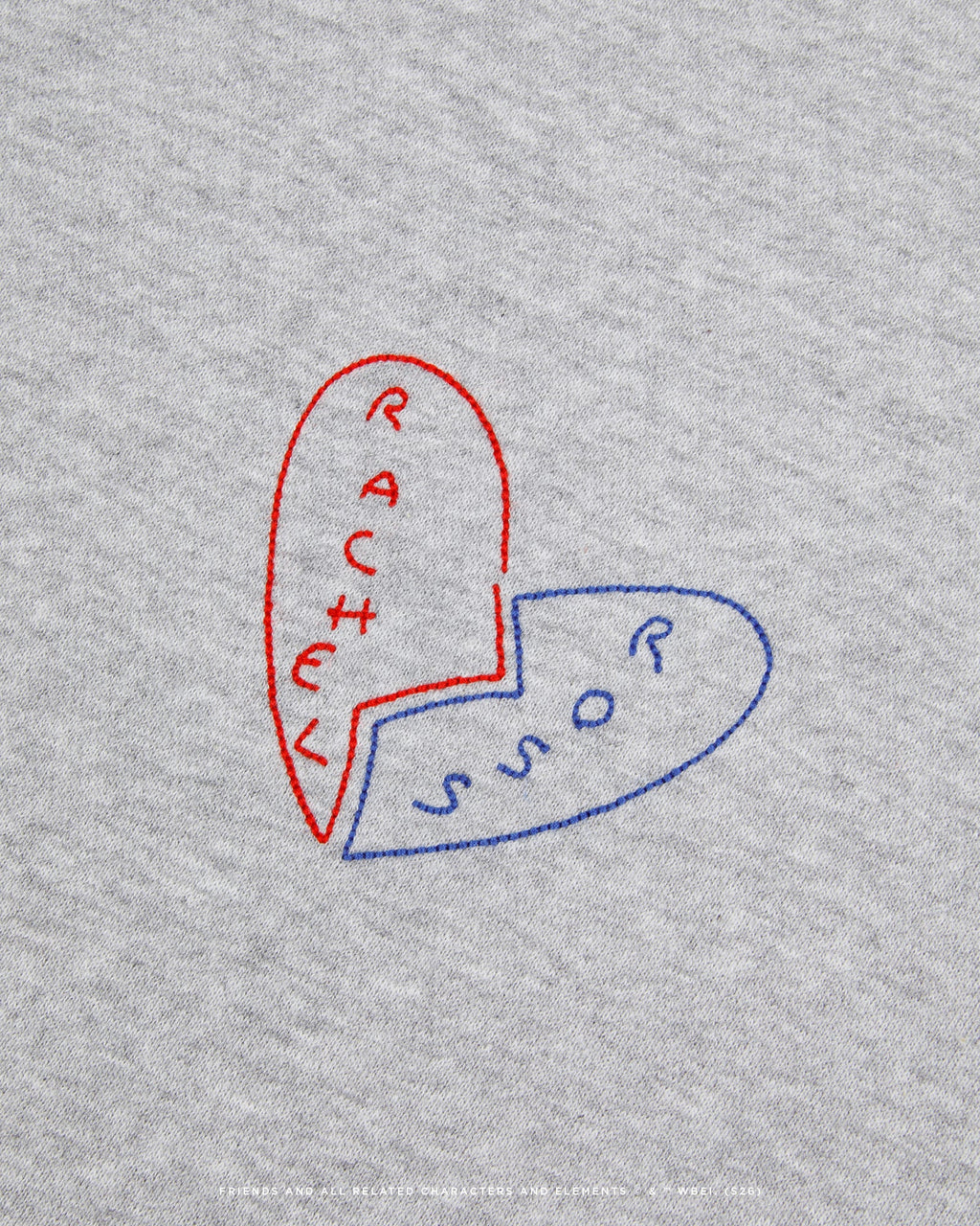 Sweatshirt "Rachel And Ross" Friends X Mlb Charonne