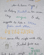 Sweatshirt "Rachel And Ross" Friends X Mlb Charonne