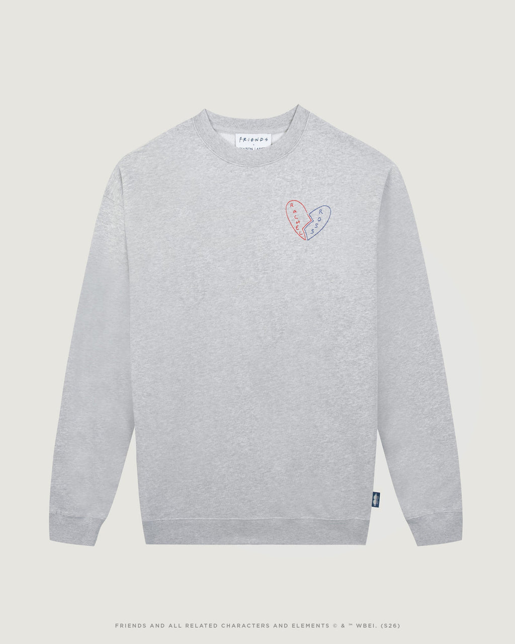 Sweatshirt "Rachel And Ross" Friends X Mlb Charonne