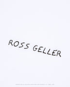 T-Shirt "Ross Geller" Friends X Mlb Popincourt