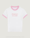 T-Shirt "Shopping Is My Cardio" Satc X Mlb Montherlant