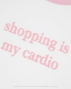 T-Shirt "Shopping Is My Cardio" Satc X Mlb Montherlant