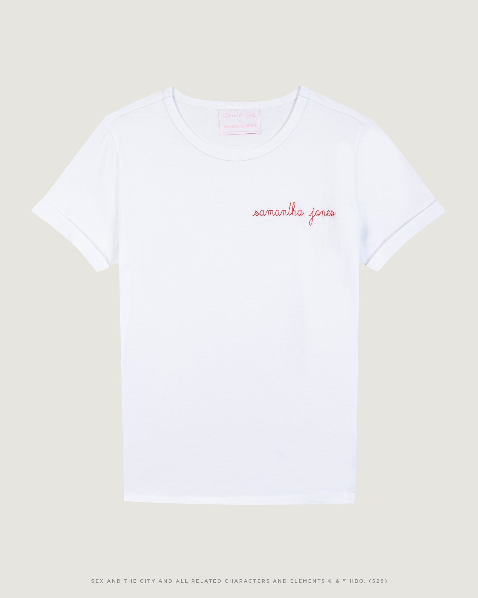 T-Shirt "Samantha Jones" Satc X Mlb Poitou