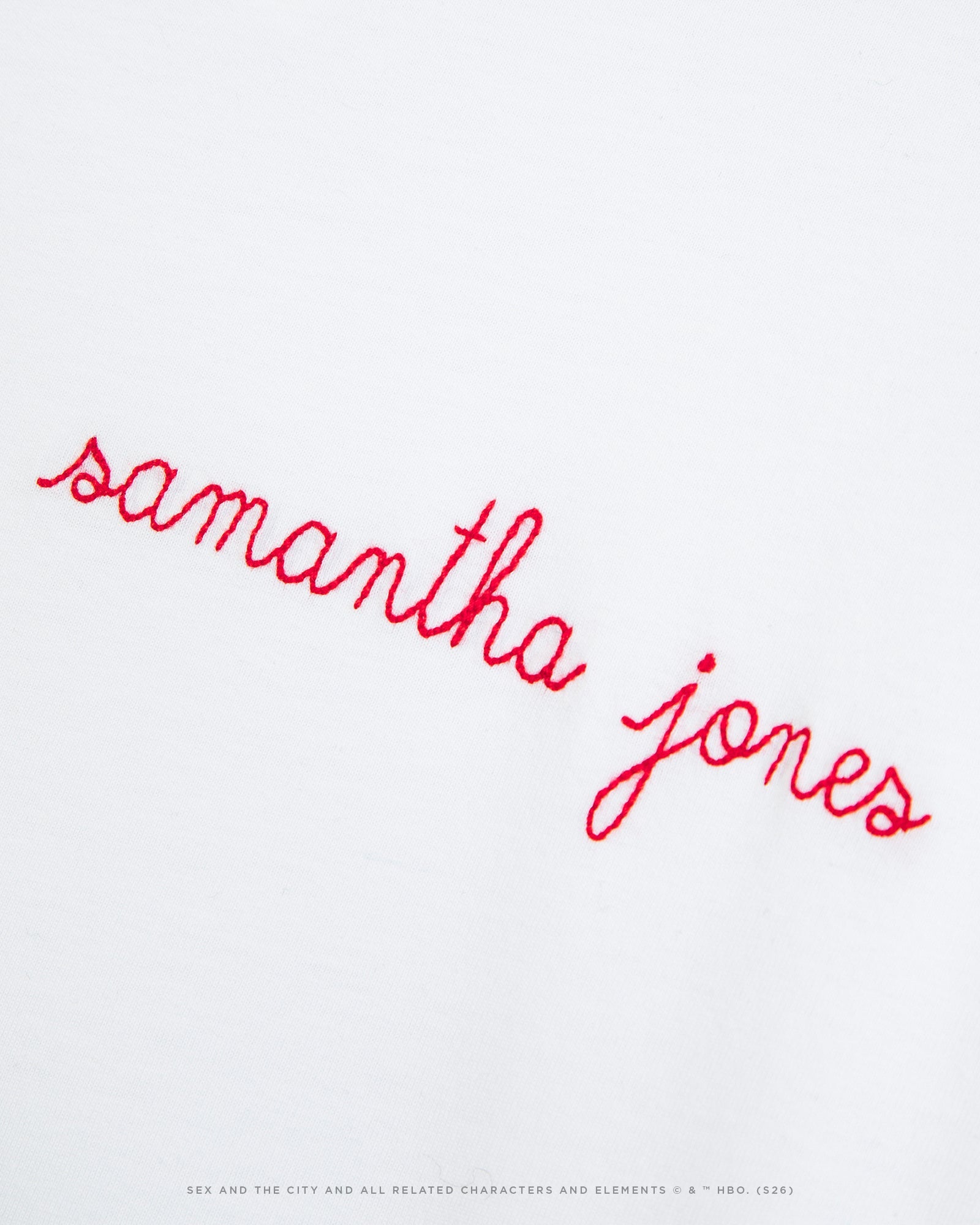 T-Shirt "Samantha Jones" Satc X Mlb Poitou