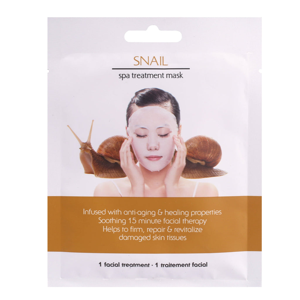 Mascarilla facial de baba de caracol