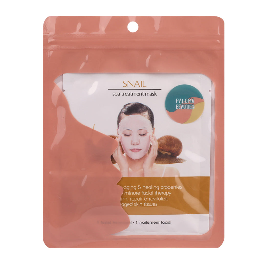 Mascarilla facial de baba de caracol