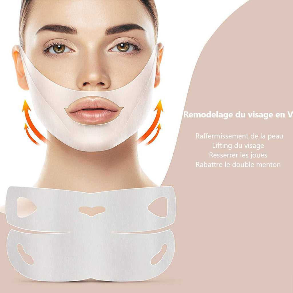 Maschera lifting viso al collagene - Bianca