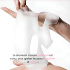 Maschera lifting viso al collagene - Rosa