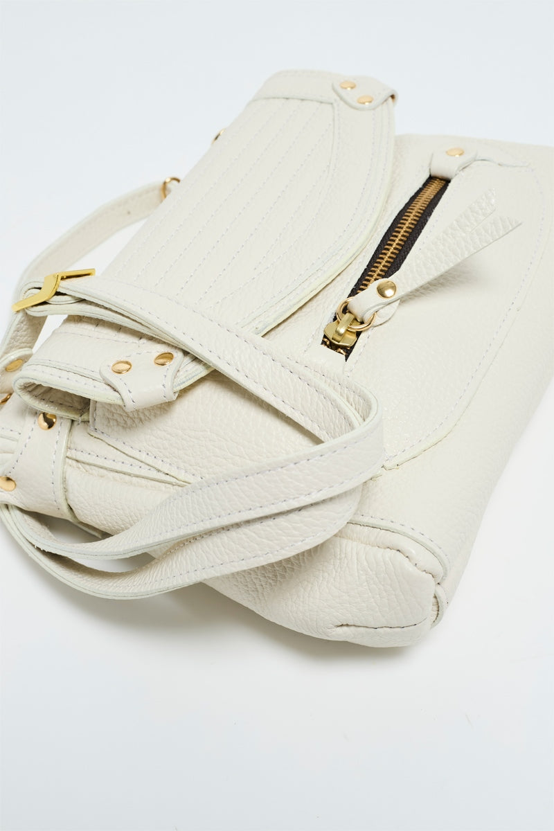 Sac En Bandoulière Giulia - Blanc Casse