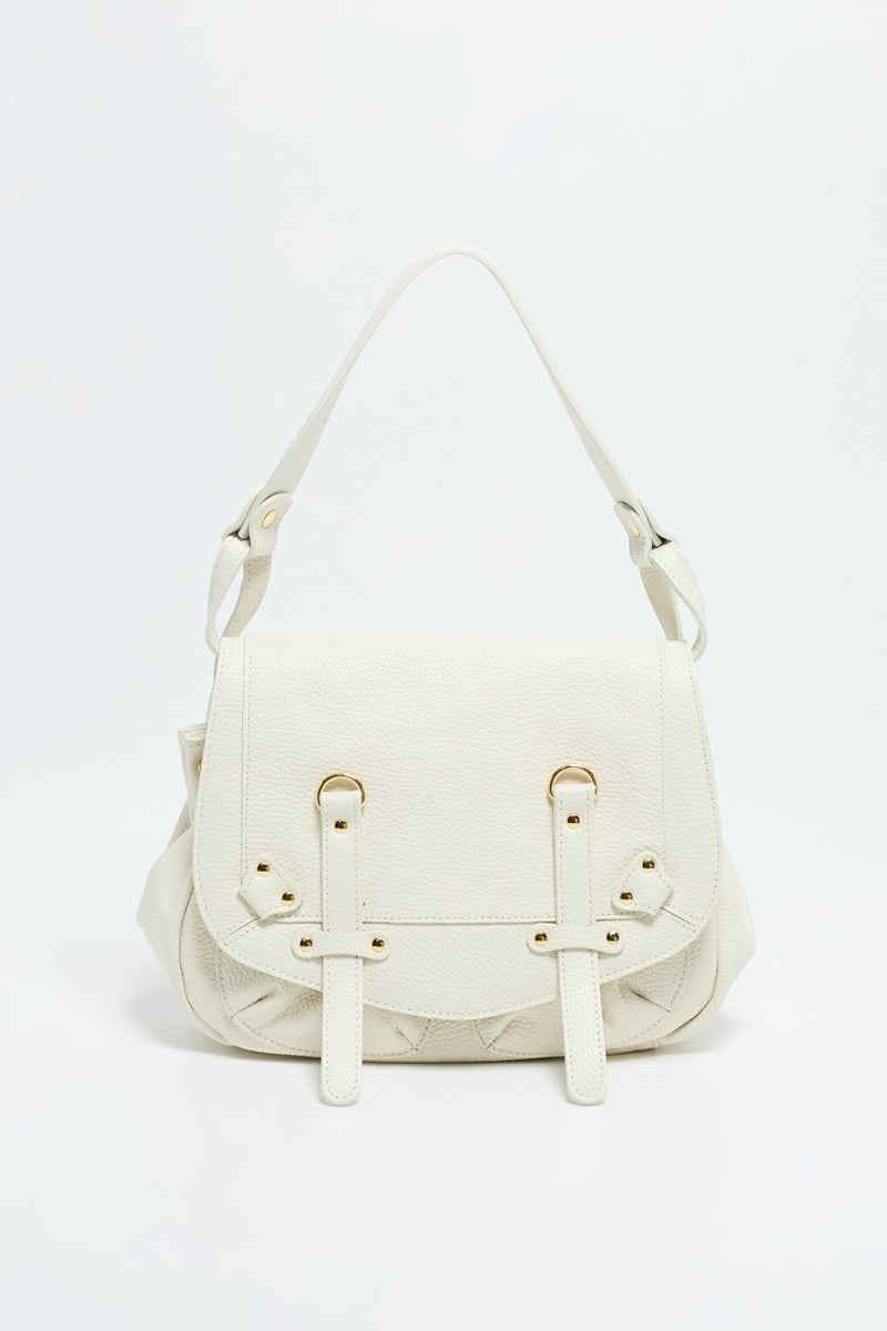 Bolso bandolera Jamily mini - Blanco roto