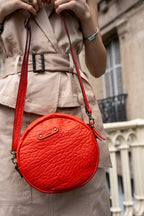 Rondo Crossbody Bag - Coral Pink