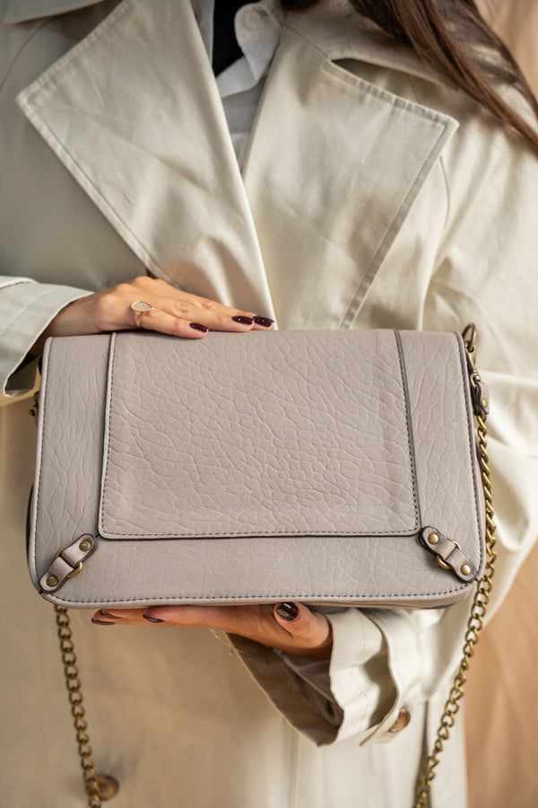 Bolso bandolera Seren - Gris claro