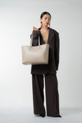 Sola Tote Bag - Taupe