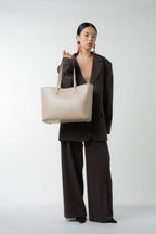 Sola Tote Bag - Taupe
