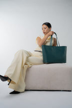 Sola Tote Bag - Duck Blue
