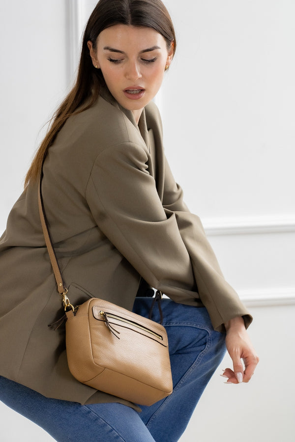 Sac En Bandoulière Maelys - Camel