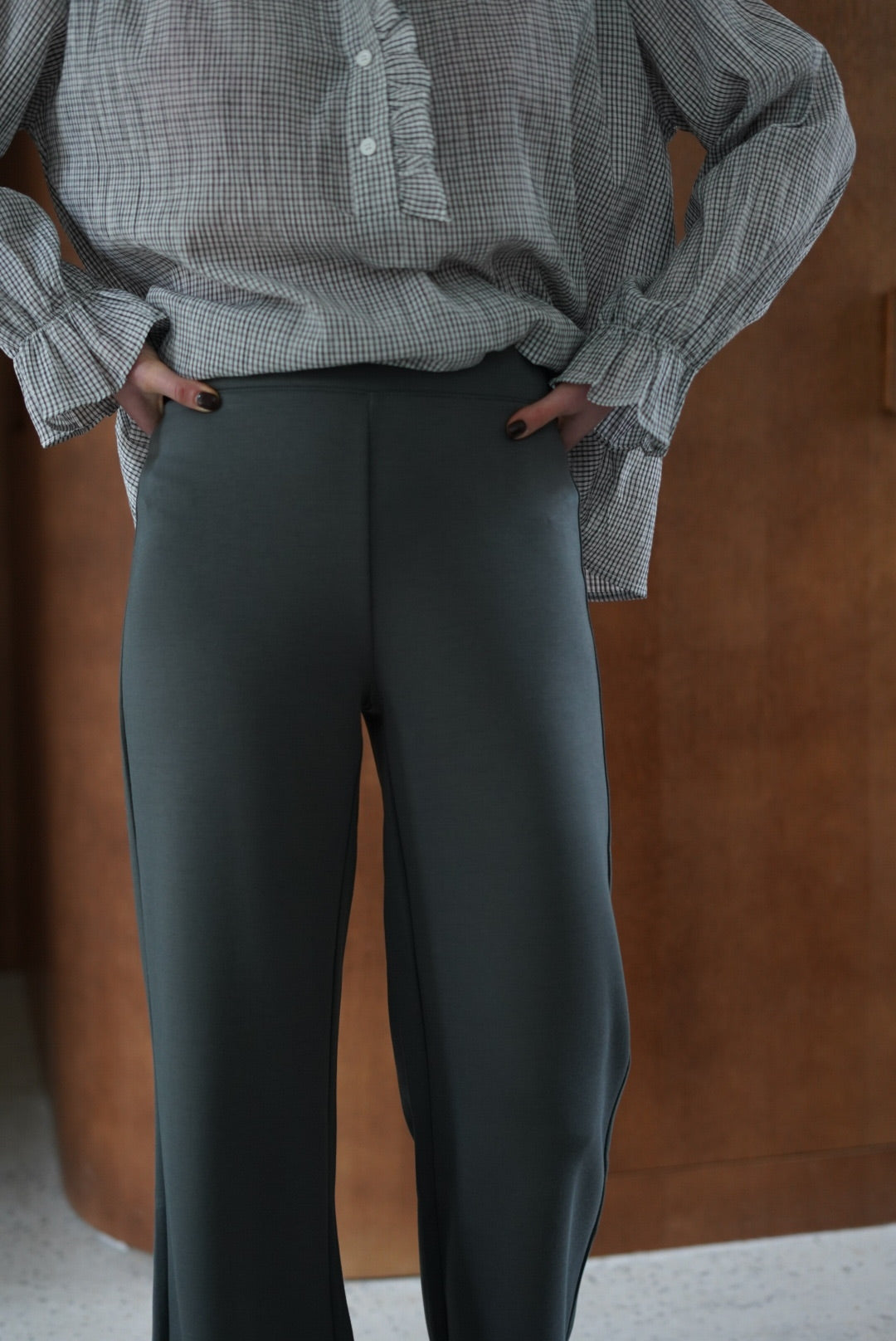 Pantalón Pablo Wide Caqui