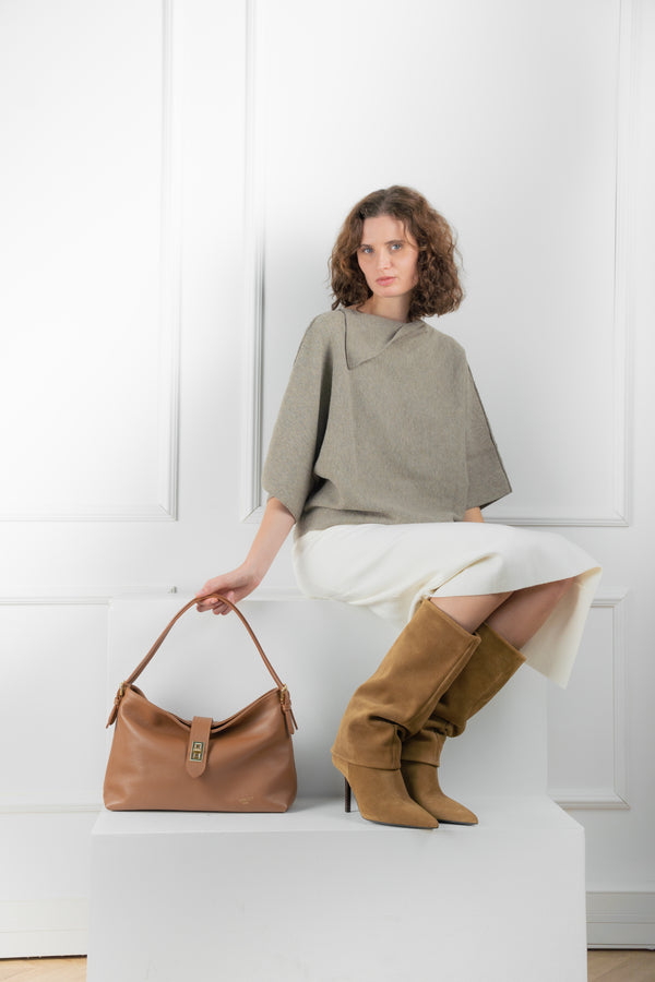 Sac à Bandoulière - Ellad - Camel
