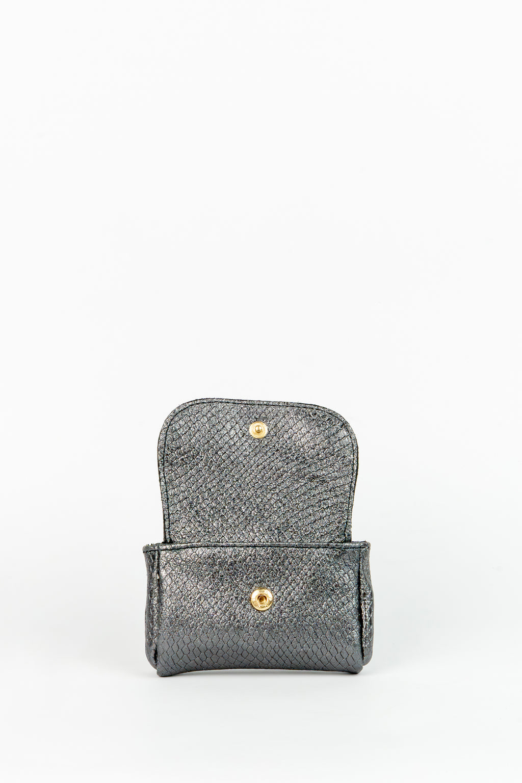 Bolso pequeño con solapa Friend - Plata