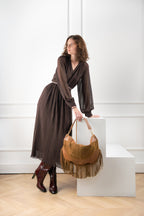 Bolso bandolera - Kael Flecos - Camel