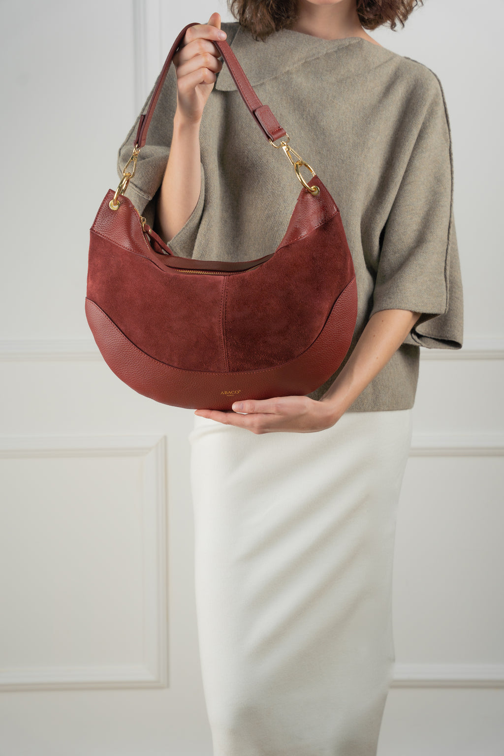 Bolso de hombro Kael - Burdeos