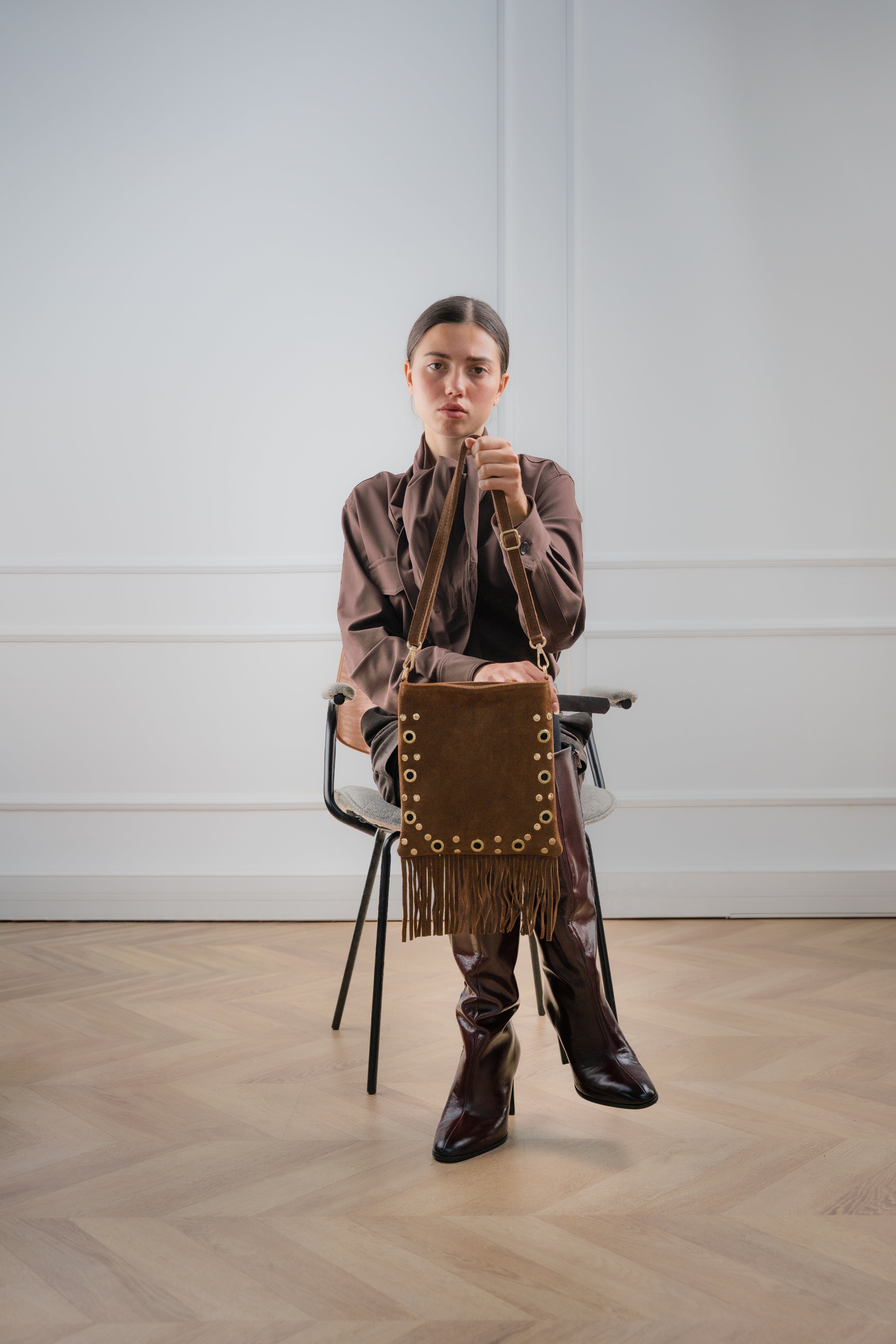 Crossbody Bag - Kyro - Brown