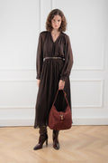 Bolso de hombro - Lexi - Burdeos