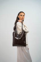 Sac Porte Epaule Neven - Marron