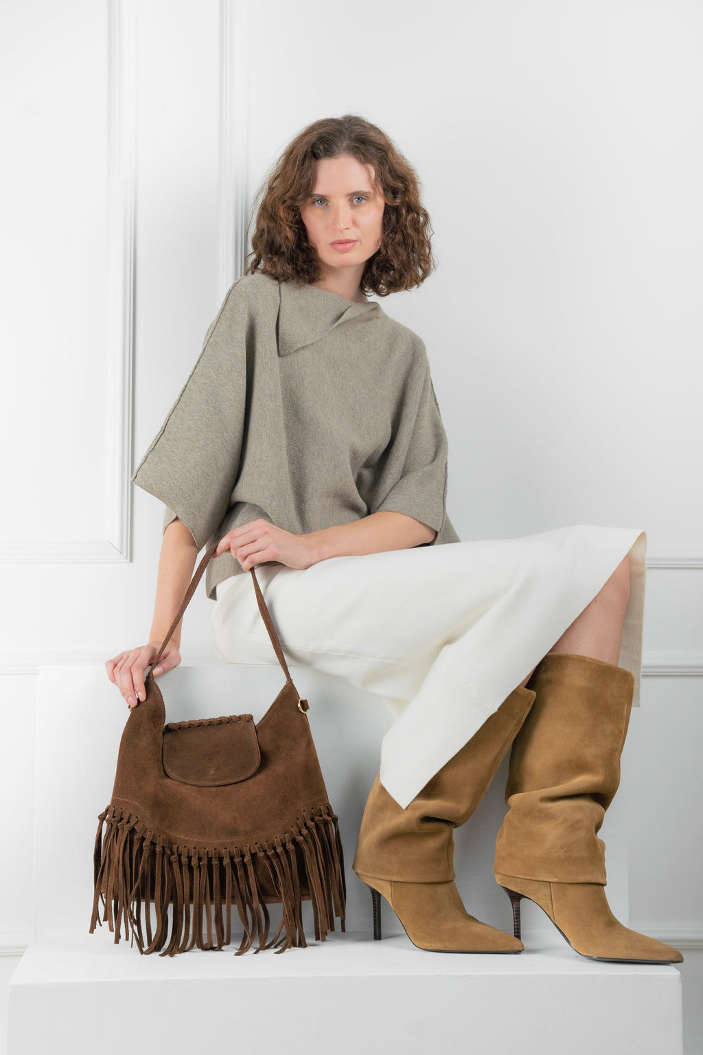 Bolso Bandolera Vega - Moka