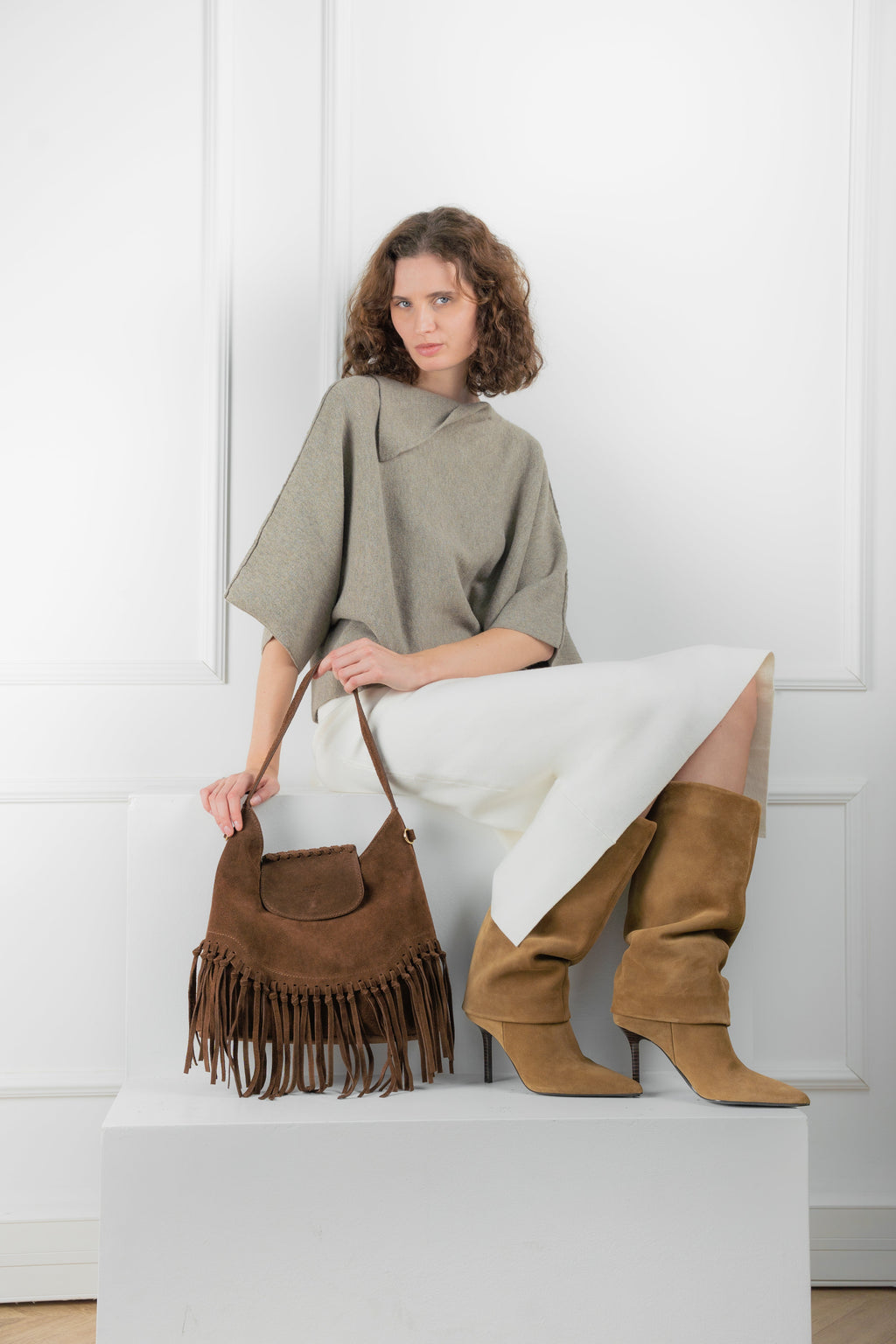 Bolso Bandolera Vega - Moka