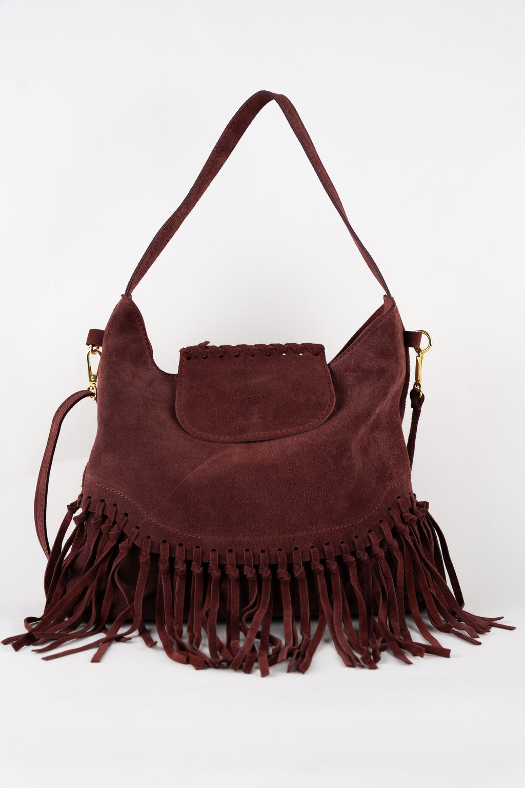 Bolso De Hombro Vega - Burdeos