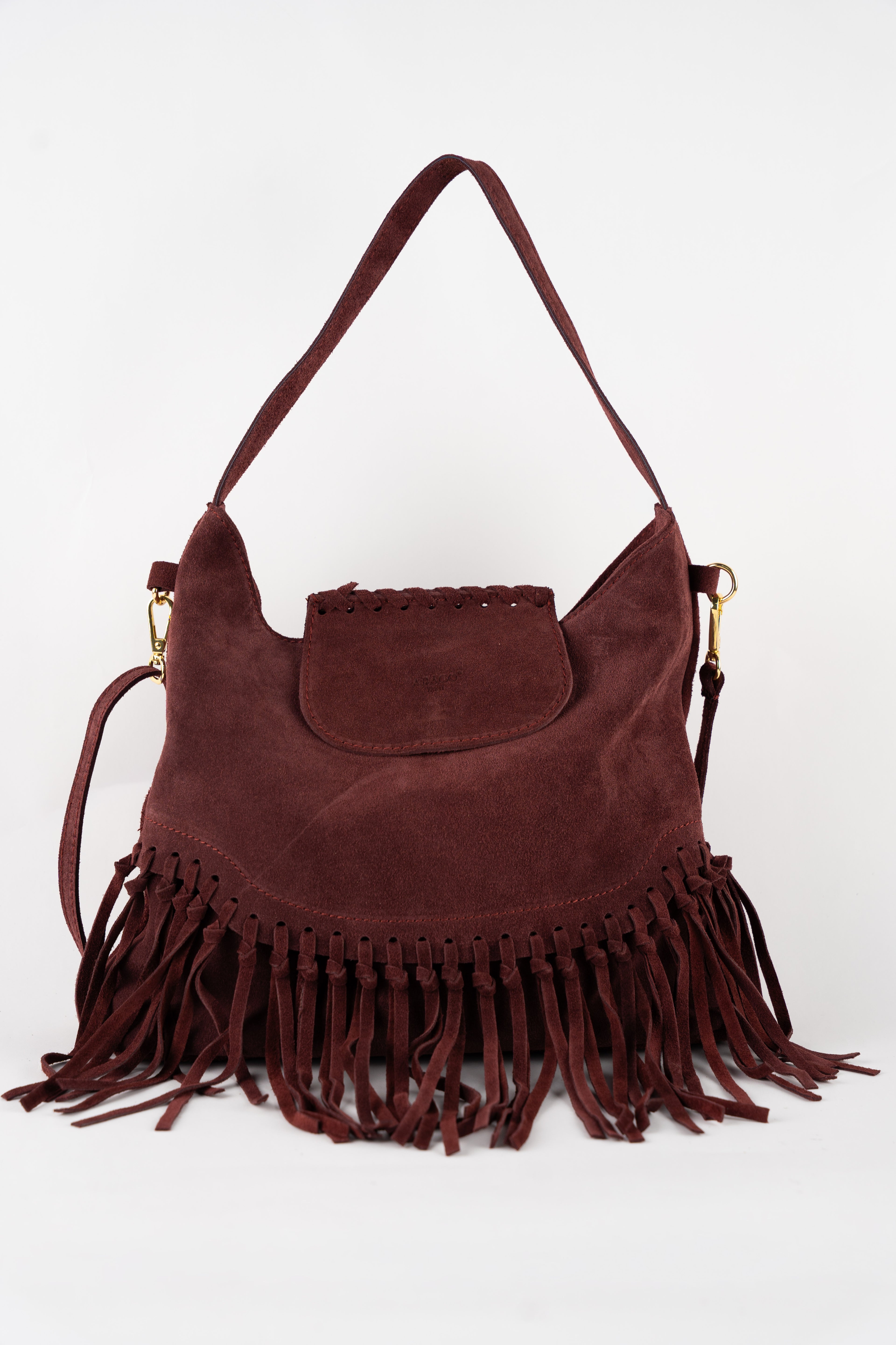 Bolso De Hombro Vega - Burdeos