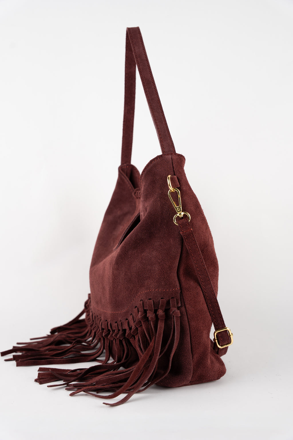 Bolso De Hombro Vega - Burdeos