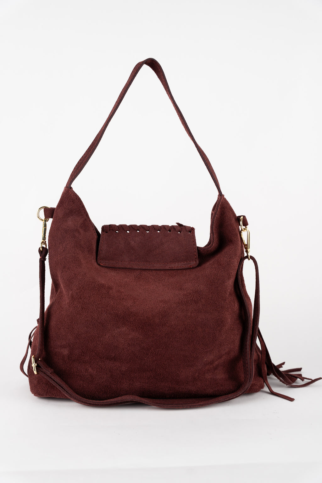 Bolso De Hombro Vega - Burdeos