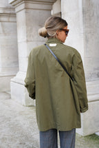 Veste Mi-Longue Agathe Kaki
