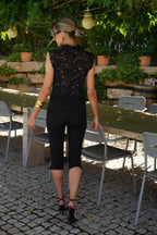 Noémie Capri Pants - Black