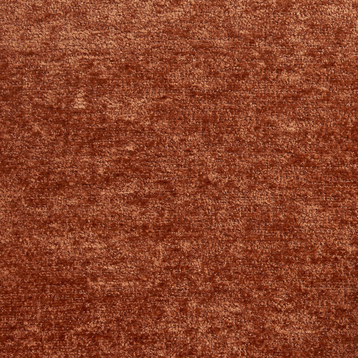 Abelia - Chairs - Chenille - Terracotta And Black Metal Legs