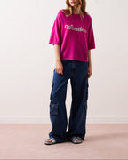 Absolut Cashmere - Jersey Mcr 3/4 Elea con cuello redondo - Wonder Lollipop - 100% Cachemira 12Gg - Mujer