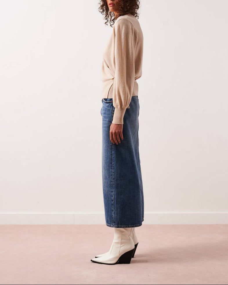 Absolut Cashmere - Belinda Wrap Cardigan - Sand - 100% Cashmere 12Gg - Women