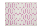 Swirl Throw - Lilac Fluff & Cream Beige