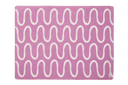 Swirl Throw - Lilac Fluff & Cream Beige