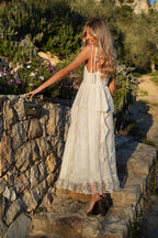 Robe Longue Rebecca - Crème